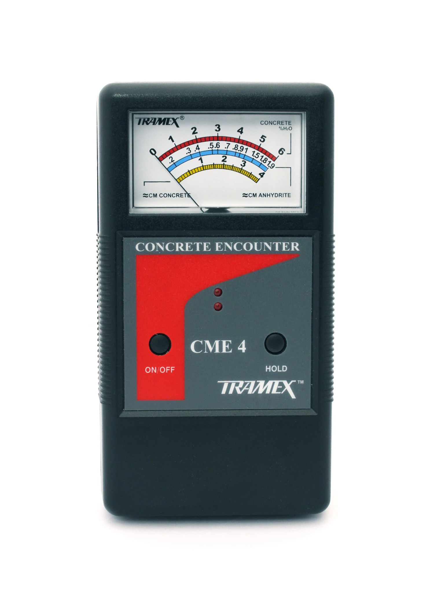 Moisture meter for concrete shop floor