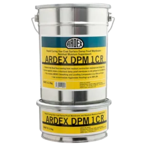 ARDEX DPM 1C RRapid Curing One Coat Surface Damp Proof Membrane and Residual Moisture Suppressant