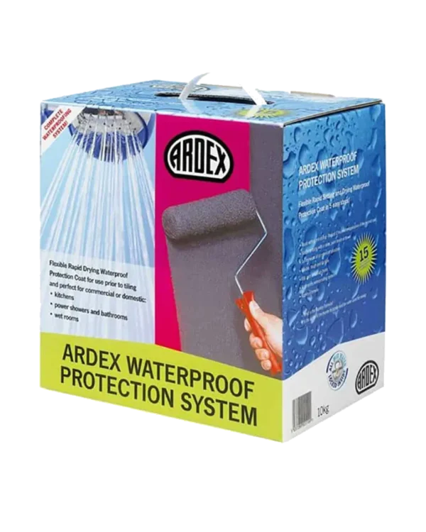 and ARDEX WPC W are cement- based, rapid drying, waterproof coatings that allow tiling to commence after just 90 minutes